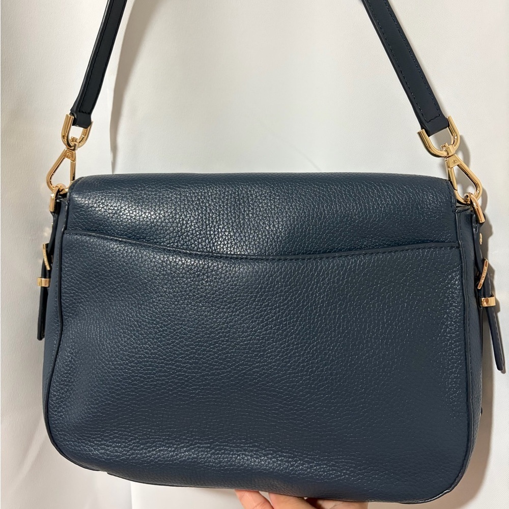 Michael Kors Bedford Legacy Leather Flap Shoulder Bag - Picture 5 of 9